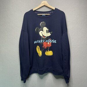 Vintage Disney Mickey Mouse Navy Sweatshirt XL